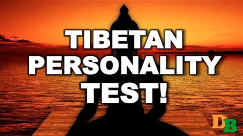 Orange c. . Tibetan personality test 2